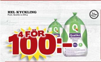 Prisma Mat Hel kyckling erbjuda