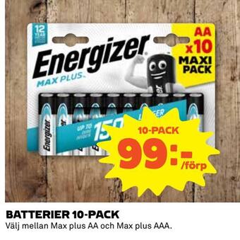Coop Daglivs Batterier 10-pack erbjuda