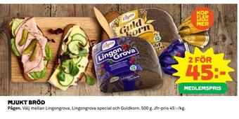 Coop Daglivs Mjukt bröd erbjuda