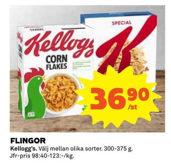Coop Daglivs Flingor erbjuda