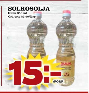 Din Mat Solrosolja erbjuda