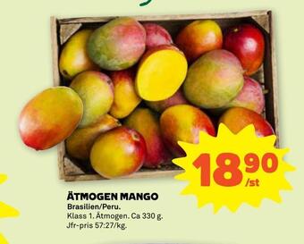 Stora Coop Ätmogen mango erbjuda