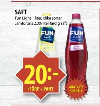 Matvärlden Tensta Saft erbjuda