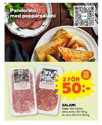 Stora Coop Salami erbjuda