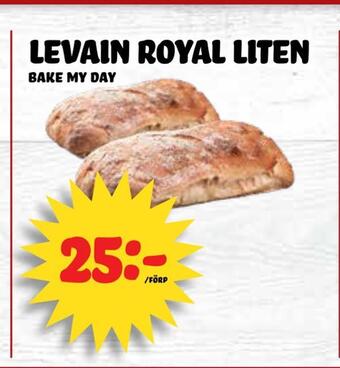 Nelins Levain royal liten erbjuda