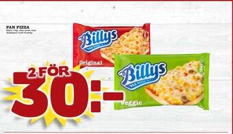 Supergrossen Pan pizza erbjuda