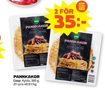 Stora Coop Pannkakor erbjuda