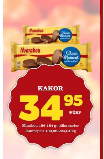 Supergrossen Kakor erbjuda
