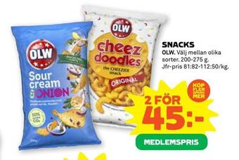 Stora Coop Snacks erbjuda