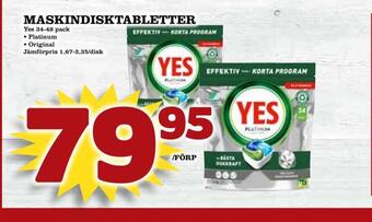 Supergrossen Maskindisktabletter erbjuda