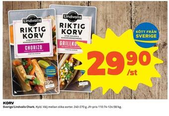 Coop Extra Korv erbjuda