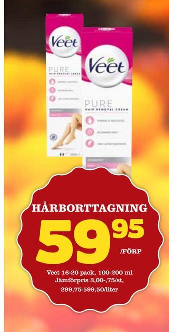 Supergrossen Hårborttagning erbjuda