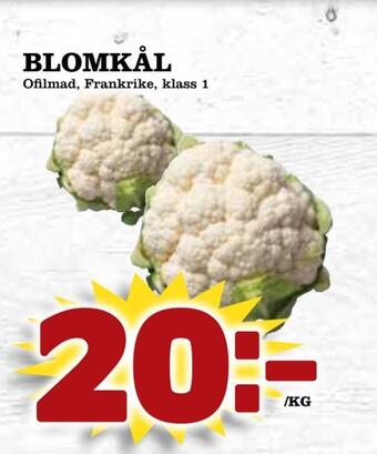Supergrossen Blomkål erbjuda