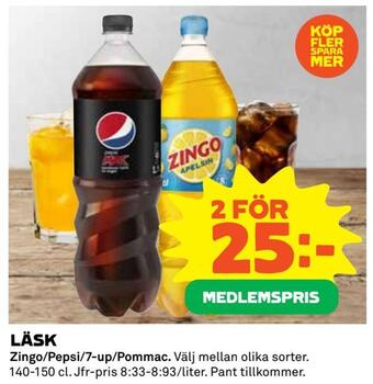 Coop Extra Läsk erbjuda