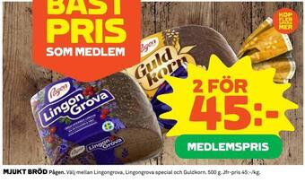 Coop Extra Mjukt bröd erbjuda