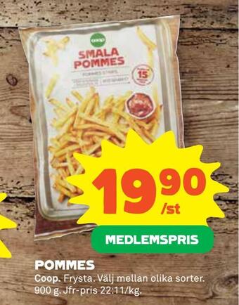 Coop Forum Pommes erbjuda