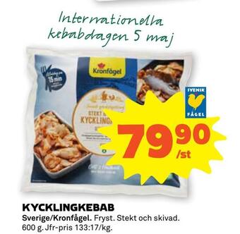 Kycklingkebab