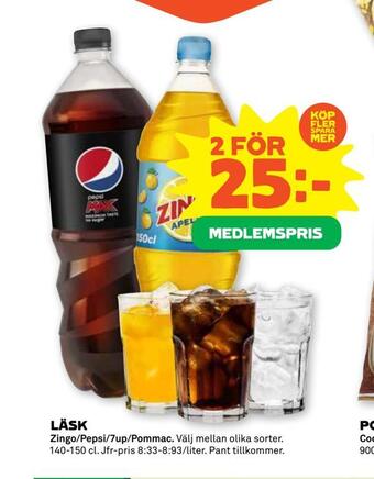Coop Forum Läsk erbjuda