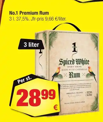 Calle No.1 premium rum erbjuda