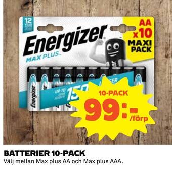 Coop Batterier 10-pack erbjuda