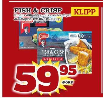 minmatbutik Fish & crisp erbjuda