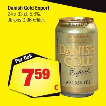 Calle Danish gold export erbjuda