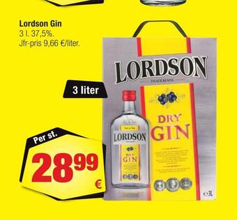 Calle Lordson gin erbjuda