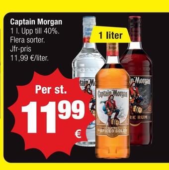 Calle Captain morgan erbjuda