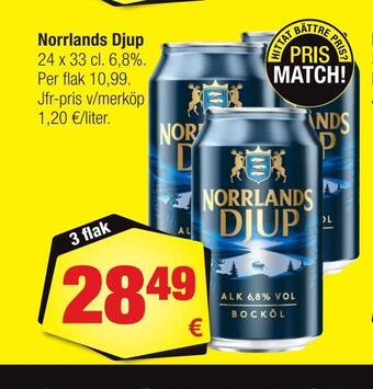 Calle Norrlands djup erbjuda