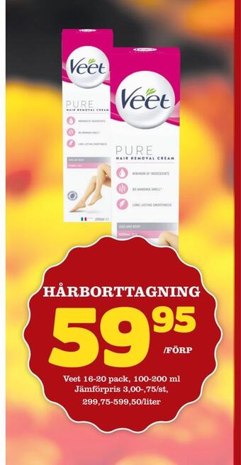 minmatbutik Hårborttagning erbjuda