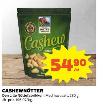 Coop Cashewnötter erbjuda