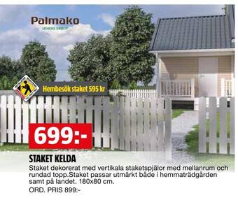 Bauhaus Staket kelda erbjuda