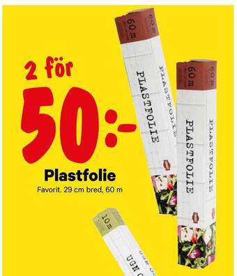 City Gross Plastfolie erbjuda