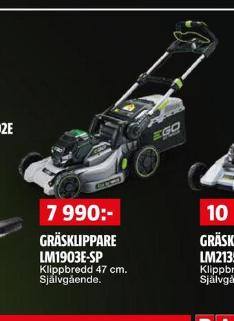 Bauhaus Gräsklippare lm1903e-sp erbjuda