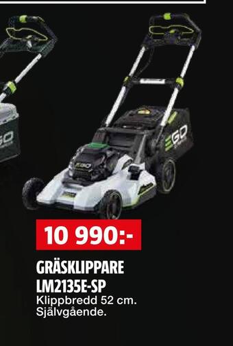 Bauhaus Gräsklippare lm2135e-sp erbjuda