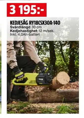 Bauhaus Kedjesåg ry18csx30a-140 erbjuda