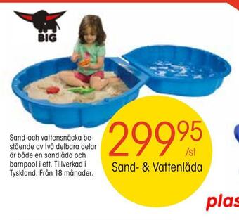EKO Sand- & vattenlåda erbjuda