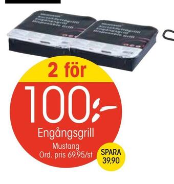 EKO Engångsgrill erbjuda