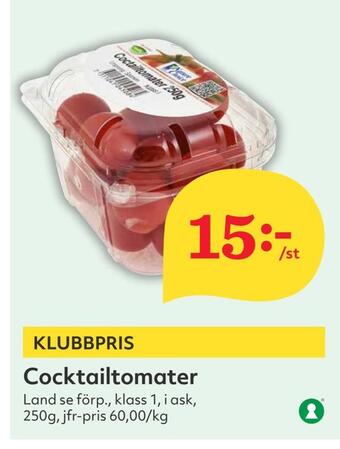 Hemköp Cocktailtomater erbjuda