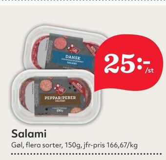 Hemköp Salami erbjuda