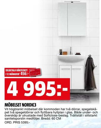 Bauhaus Möbelset nordic3 erbjuda