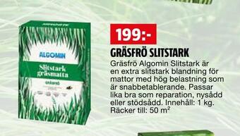 Bauhaus Gräsfrö slitstark erbjuda