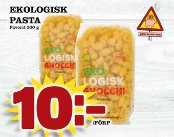 Matdax Ekologisk pasta erbjuda