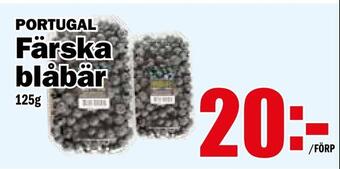 Matdax Färska blåbär erbjuda
