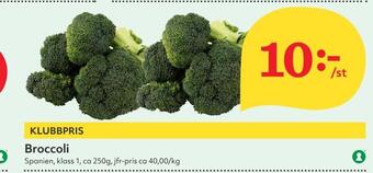 Hemköp Broccoli erbjuda