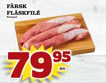 Matdax Färsk fläskfilé erbjuda