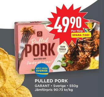 Willys Hemma Pulled pork erbjuda