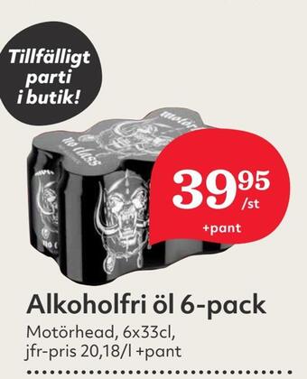 Hemköp Alkoholfri öl 6-pack erbjuda