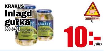 Matdax Inlagd gurka erbjuda