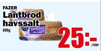 Matdax Lantbröd havssalt erbjuda